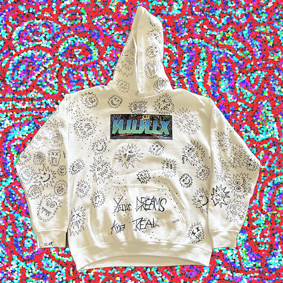 Spikey Face Hoodie
