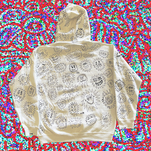 Spikey Face Hoodie